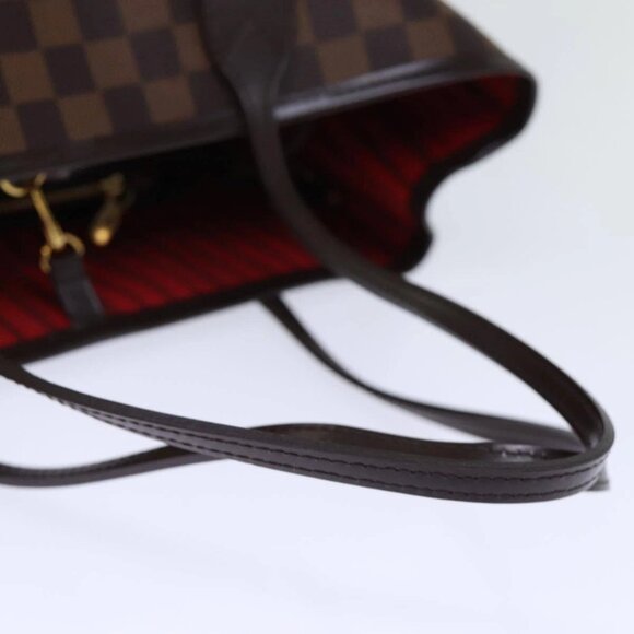 LOUIS VUITTON Damier Ebene Neverfull MM Tote Bag N51105 LV Auth am6117AV - Picture 8 of 16